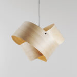 Blume Klein Wood Veneer Pendant Light