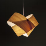 Blume Klein Wood Veneer Pendant Light - Image 2