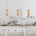 Artisan Wood Veneer Pendant Lamp - Image 2